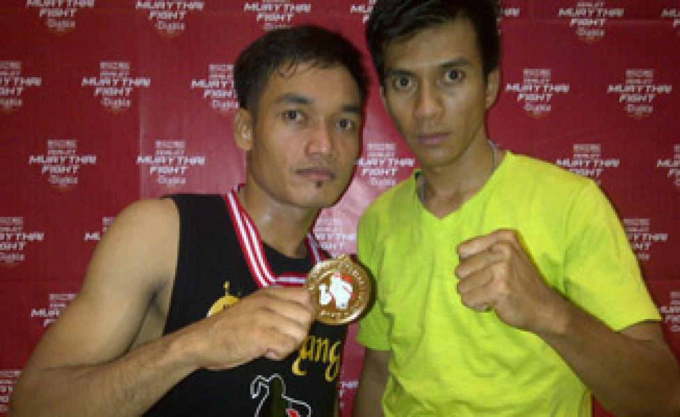 Sasana Ganyang Muaythai Bengkalis Raih Emas