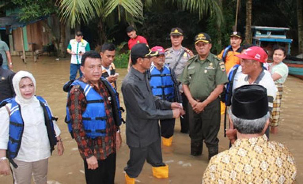 Banjir di Inhu Makin Meluas