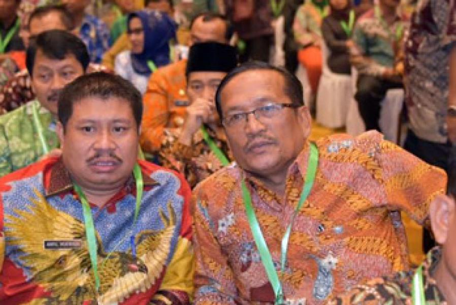 Bupati Amril Hadiri Pembukaan Rakornas yang Ditaja Kementerian Desa