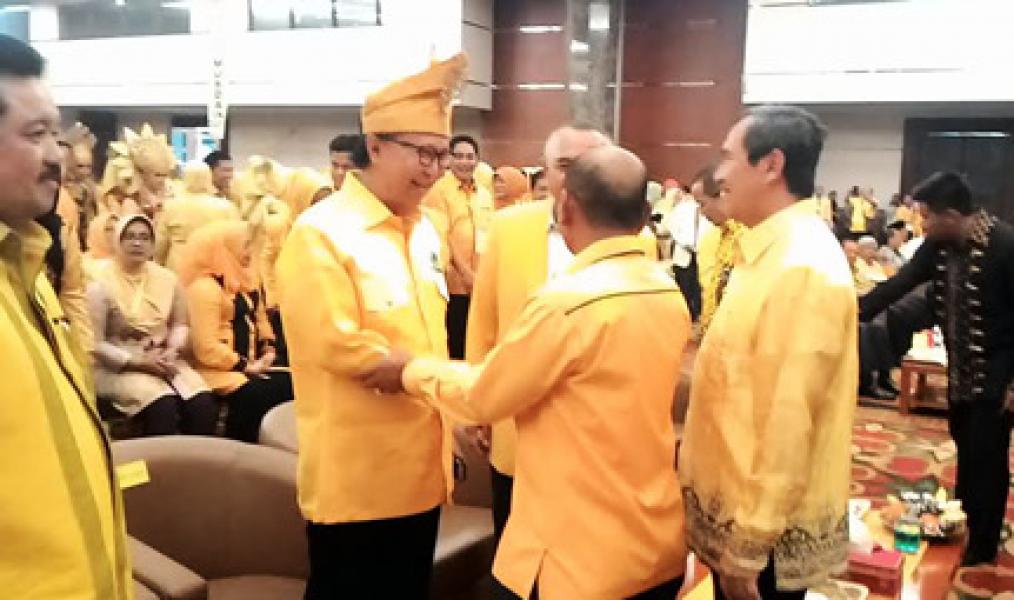 Bupati Syamsuar Hadiri Musda DPD I Golkar Riau