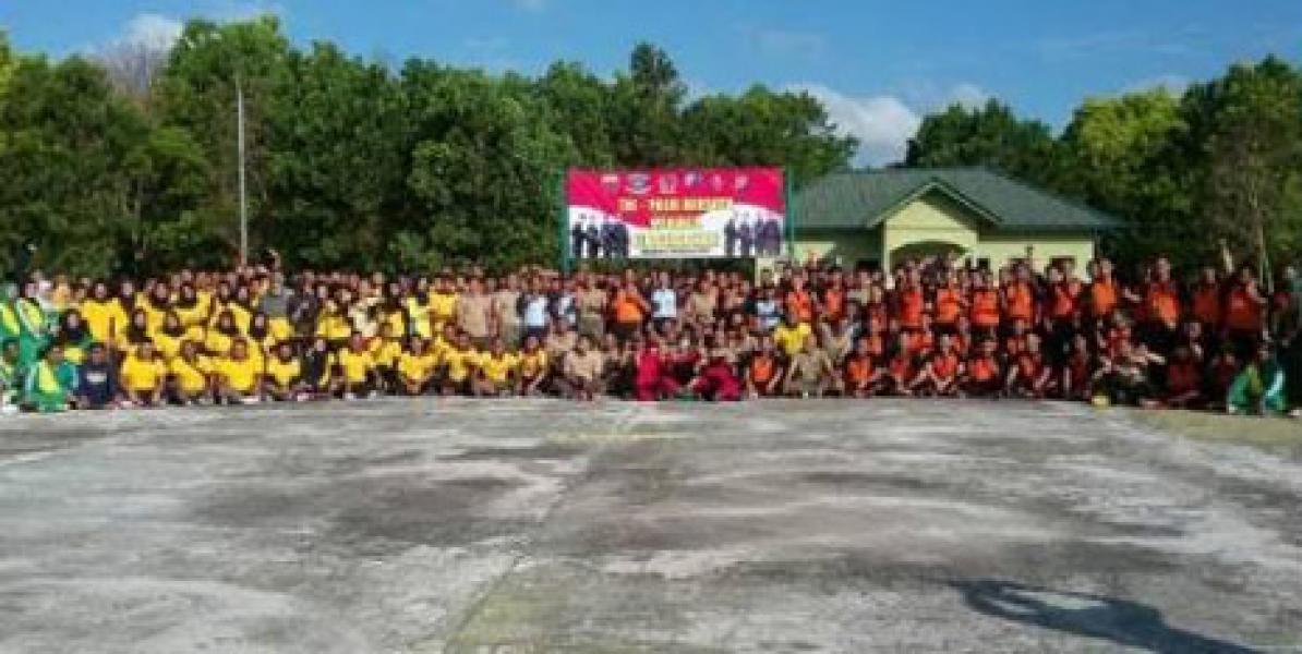 Dandim 0303 Bengkalis Gelar Olahraga Bersama TNI-Polri dan Pemda