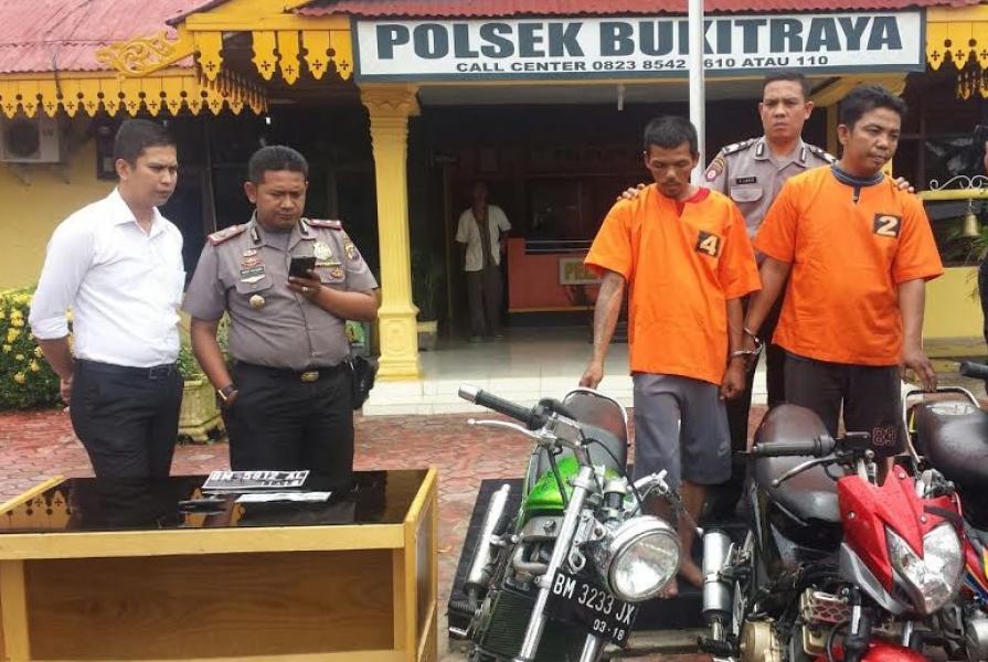 Dua Pelaku Curanmor 18 TKP Dibekuk Polisi