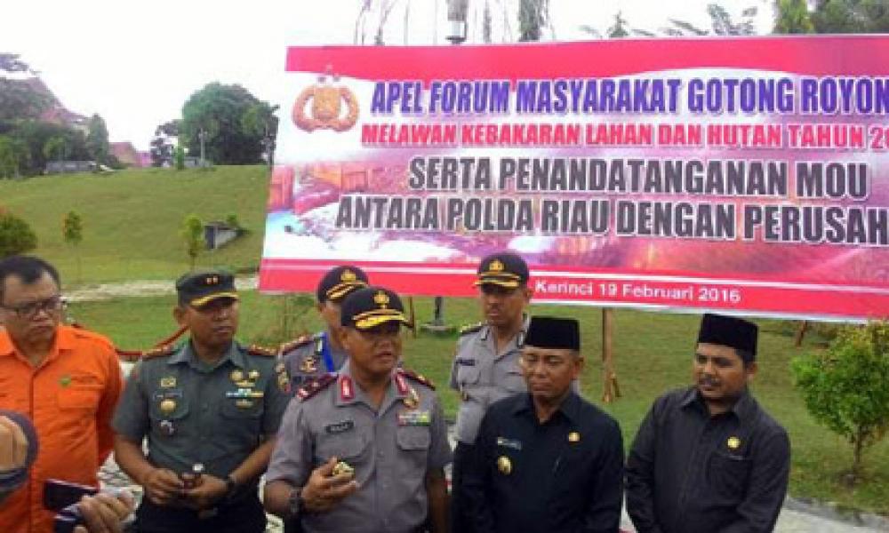 Harris: Pemkab Pelalawan Dorong Stake Holder Deteksi Potensi Karlahut Sejak Dini