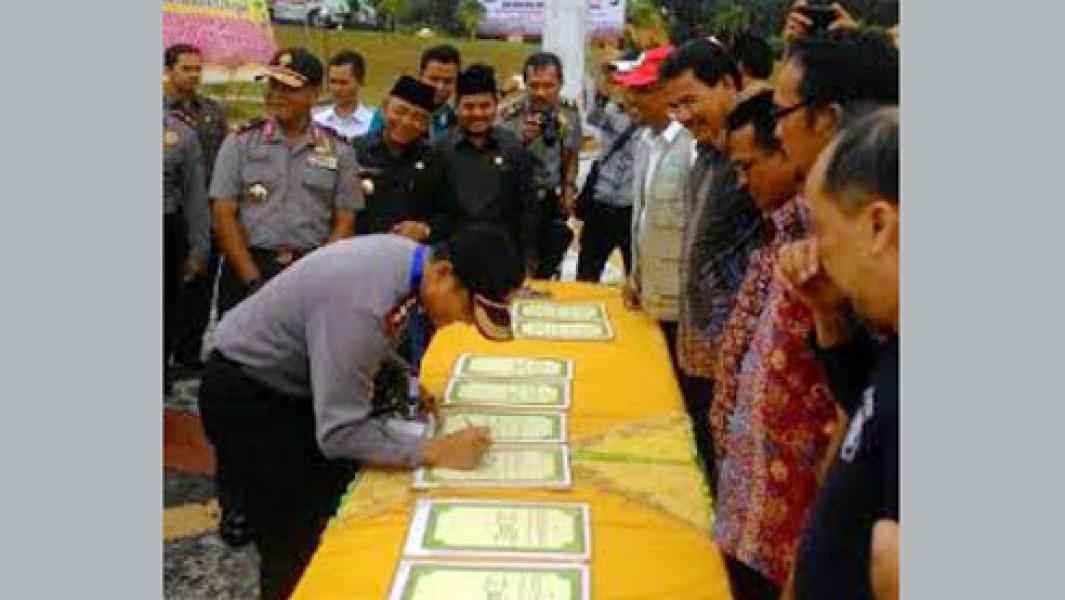 Kapolda Riau Sebut Penyebab Karlahut Bukan Faktor Alam