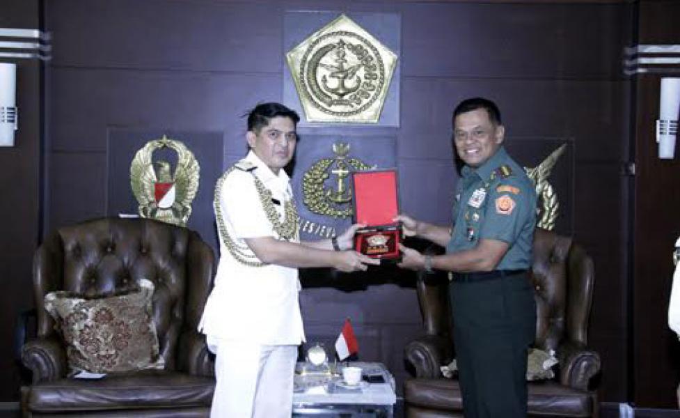 Kasal Brunei Darussalam Kunjungi Mabes TNI  