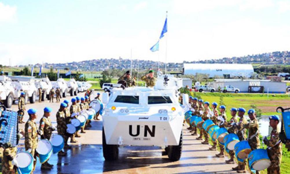 Kunker Asops Panglima TNI dan Asops Kasad Ke Markas Indobatt XXIII-J/UNIFIL