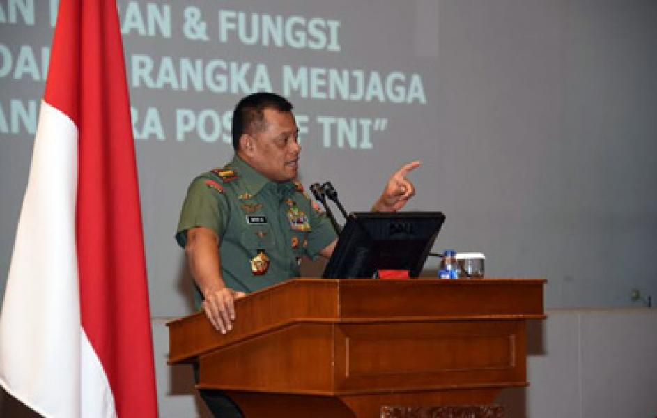 Panglima TNI: Penerangan TNI Penjuru Terdepan Mempublikasikan Kinerja TNI