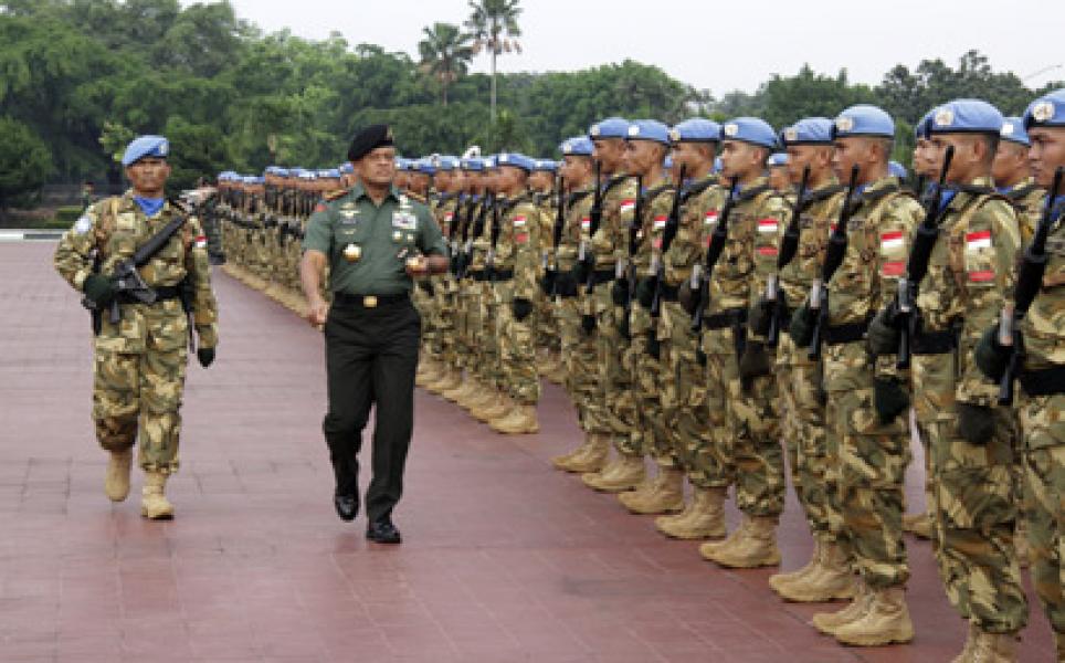 Panglima TNI Terima 175 Prajurit TNI Konga XX-L dari Kongo