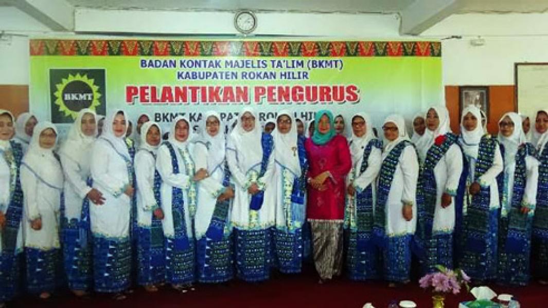 Pengurus BKMT Rohil Masa Bakti 2016-2021 Resmi Dilantik