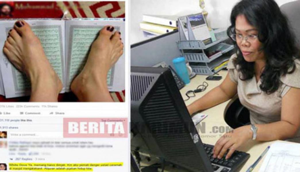 Penista Agama, Wanita Ini Dipecat dan Dipulangkan ke Sumut