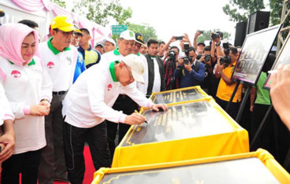 Penjabat Bupati Inhu Hadiri Launching Samsat Online