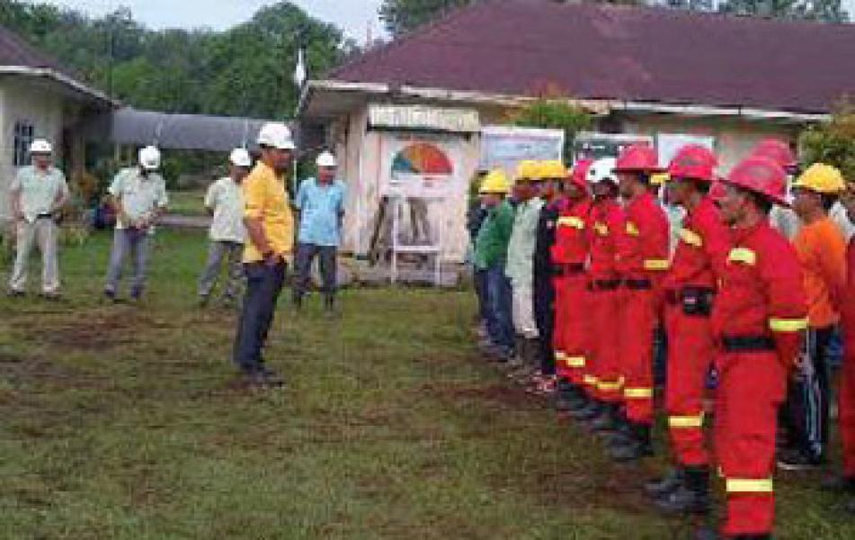 Perangi Karlahut Disbun Inhu Sosialisasi ke Perusahaan