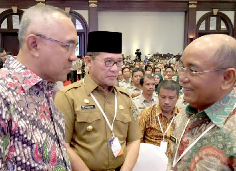 Plt Gubri Hadiri Rapat Koordinasi Nasional Penanggulangan Bencana Tahun 2016