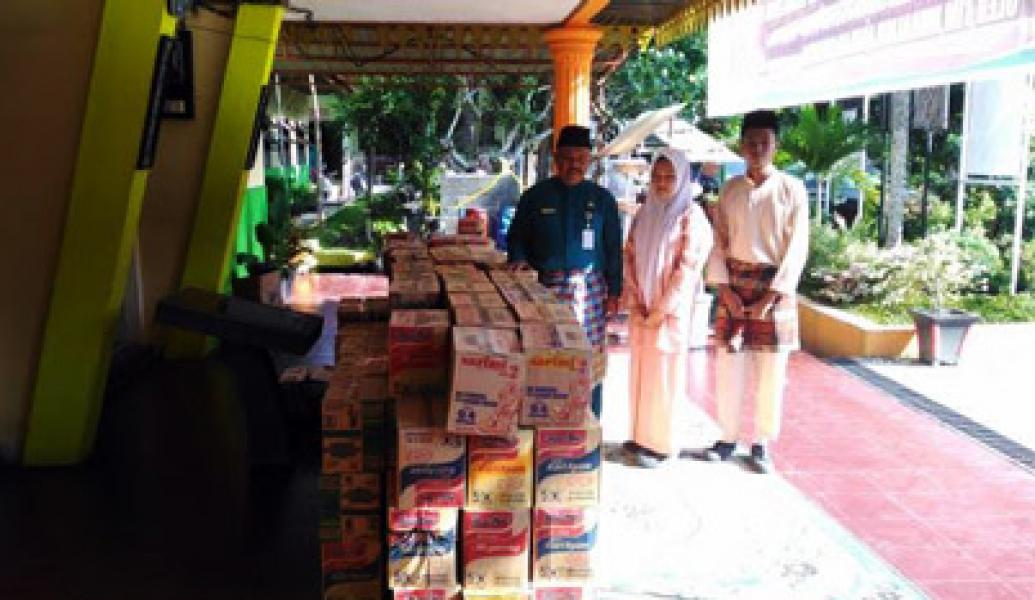 SMPN 4 Pekanbaru Galang Aksi Sosial `Peduli Banjir Riau`