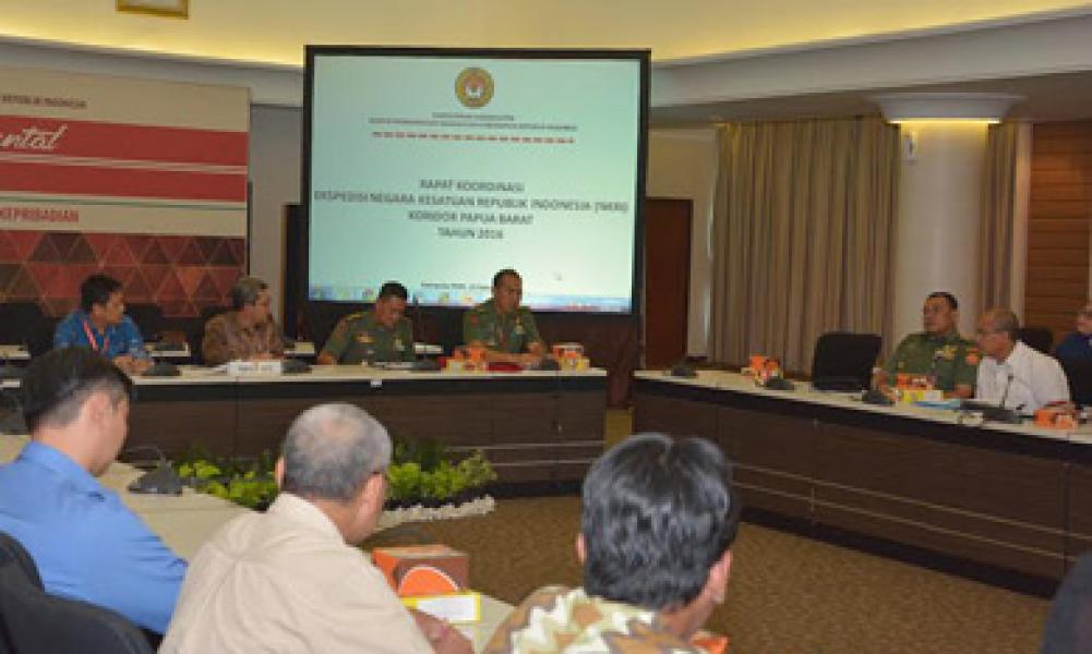 Tim Ekspedisi NKRI Koridor Papua Gelar Rapat Koordinasi  
