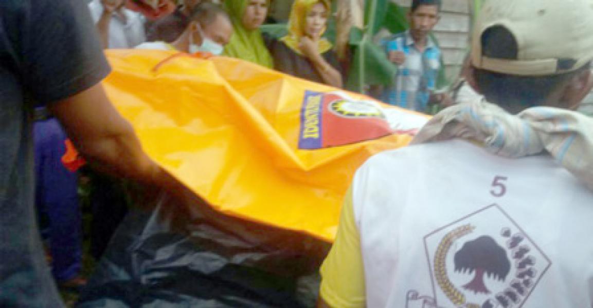 Warga Temukan Mayat Pak Uban Mengapung di Sungai Kampar