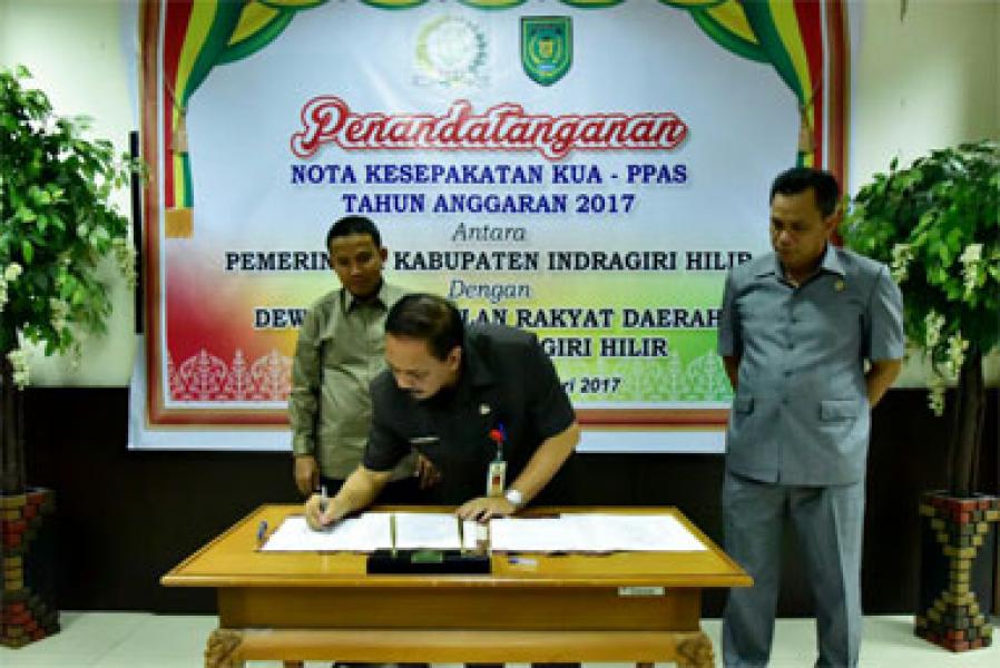 2017 KUA-PPAS Inhil Dianggarkan Sebesar 2,1 T