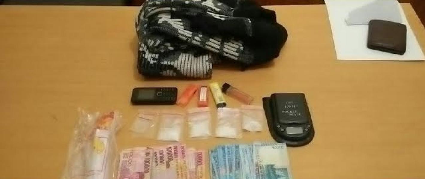 Bandar Sabu di Rohul Ditangkap Polisi Saat Asyik Timbang Sabu 