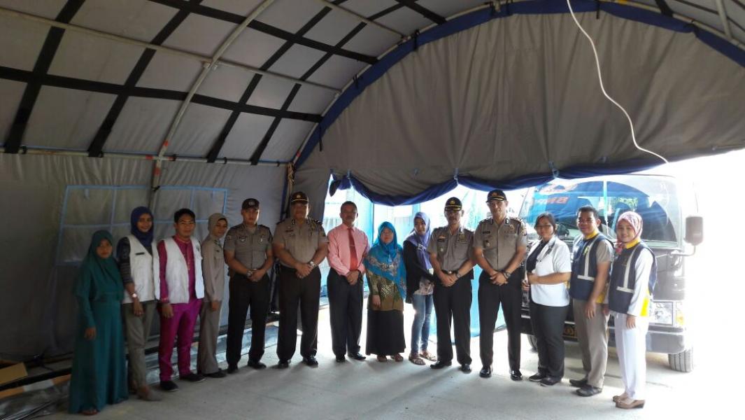 Bantu Korban Banjir, Polres Dumai Gelar Bhakti Sosial dan Pengobatan Gratis
