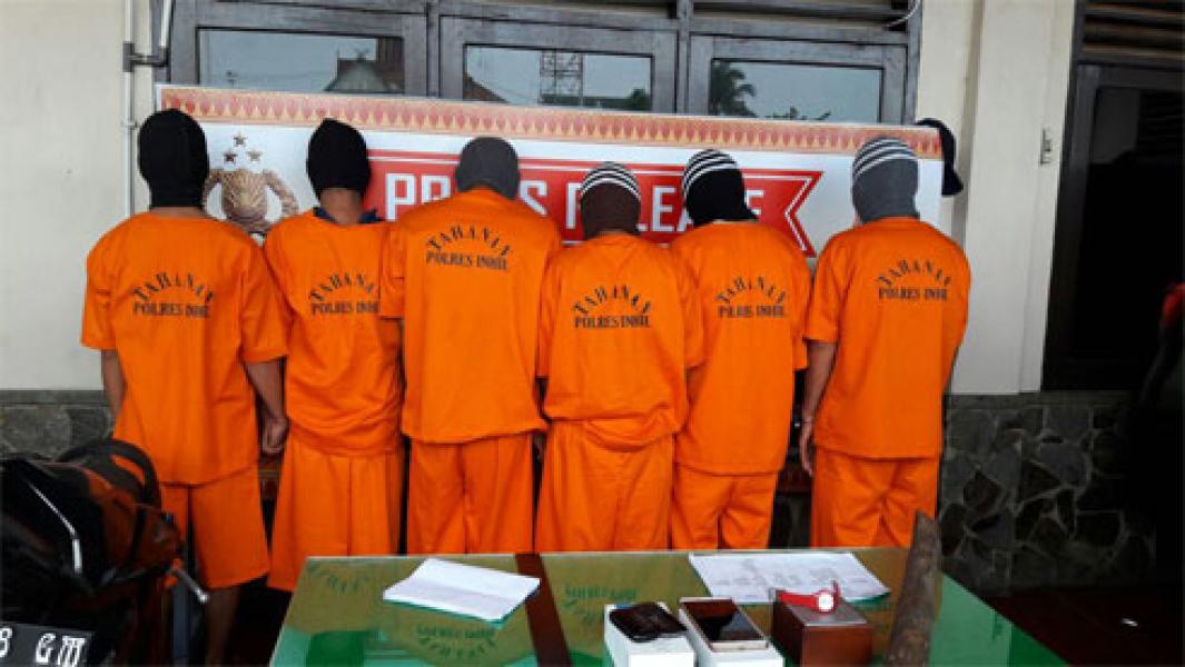 Dalam Beberapa Hari Polres Inhil Ungkap Empat Kasus Curas dan Curat