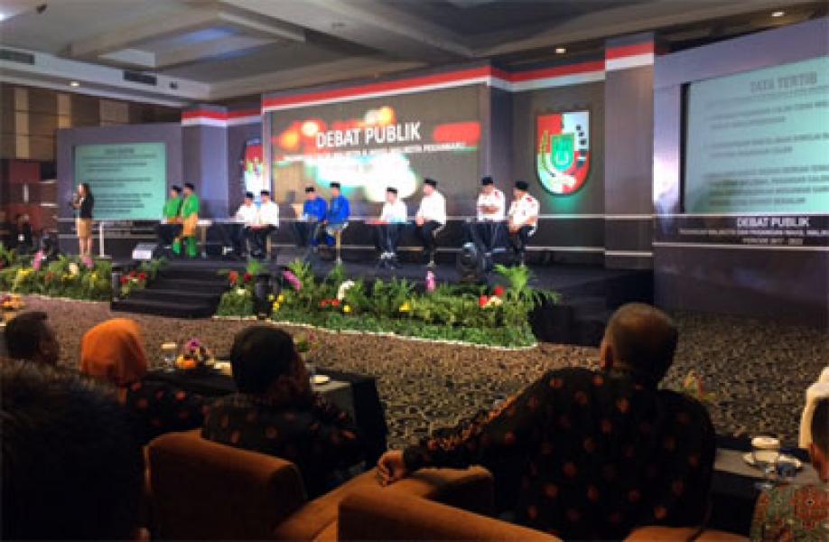 Di Debat Kandidat Sesama Paslon Saling Serang Soal Pemerintahan