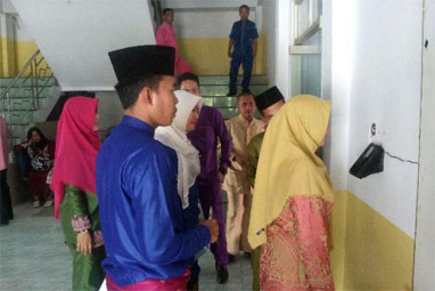 Dinas PU dan Penataan Ruang Rohil Gunakan Absensi Pindai Retina