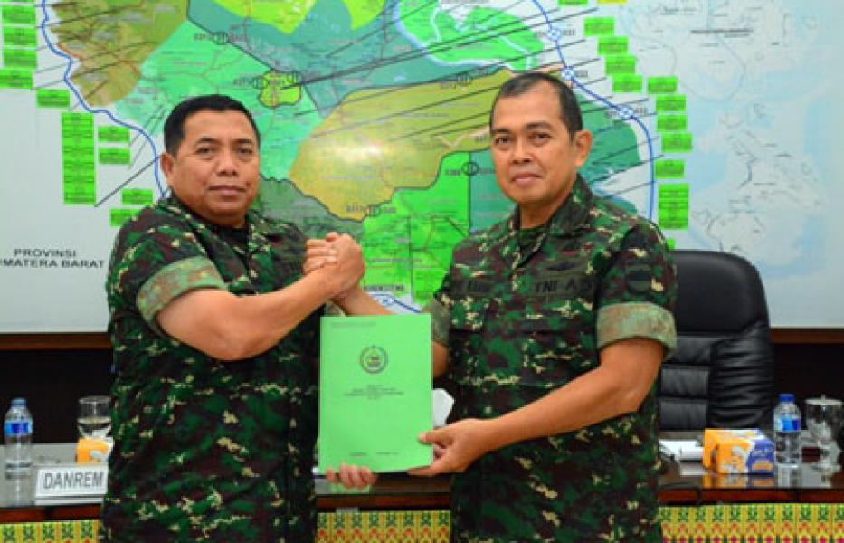 Danrem 031/Wb: Risalah Satuan Sebagai Pedoman Bahan Kelanjutan Tugas