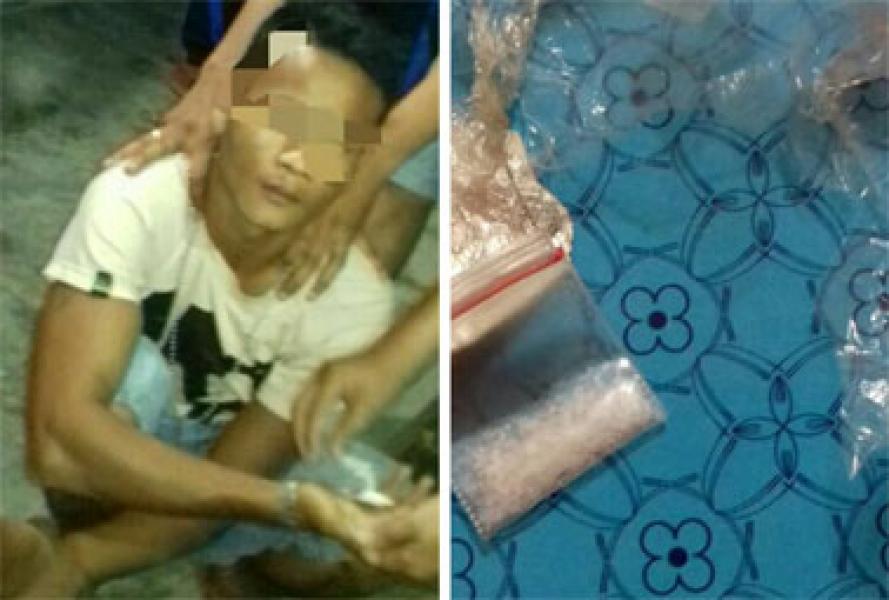 Jual Sabu, Pemuda Desa Palas Diringkus Polsek Pangkalan Kuras