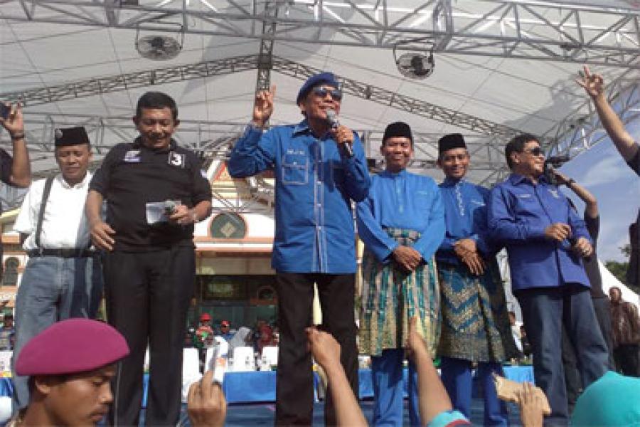 Kampanye Akbar Firdaus-Ayat Hadirkan Jurkam Letjend Purn. Cornel Simbolon