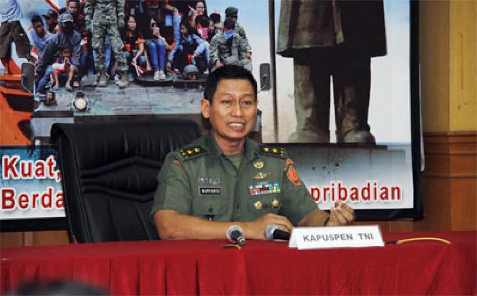 Kapuspen TNI: Berita Rapim TNI Dilaksanakan di Istana Tidak Benar