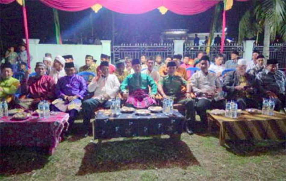 Koramil 06/Sungai Apit Hadiri Pembukaan STQ di Desa Rawa Mekar Jaya 