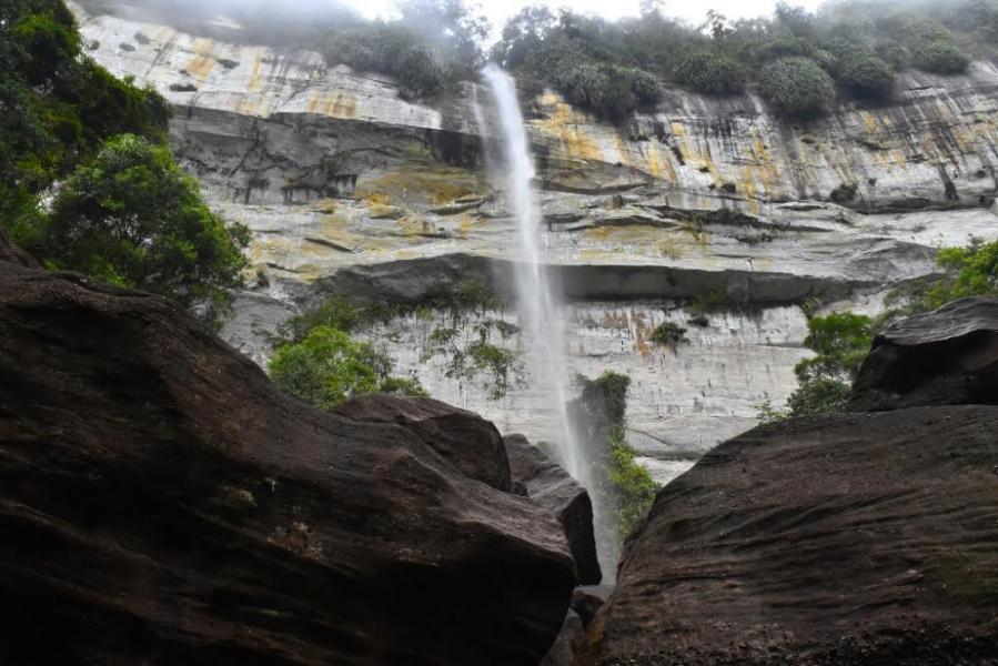 Menjelajahi Air Terjun Batang Kapas Kabupaten Kampar Provinsi Riau 