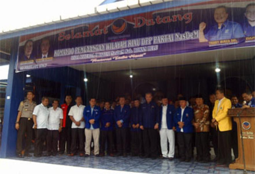 Nasdem Riau Targetkan Dua Kursi DPR RI Pada Pileg 2019