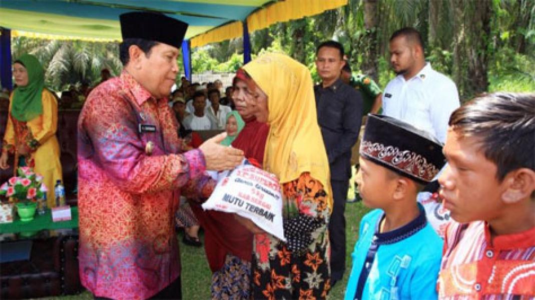 Plt Bupati Sukiman Hadiri MPTB BUMDes Rantau Kasai Tambusai Utara