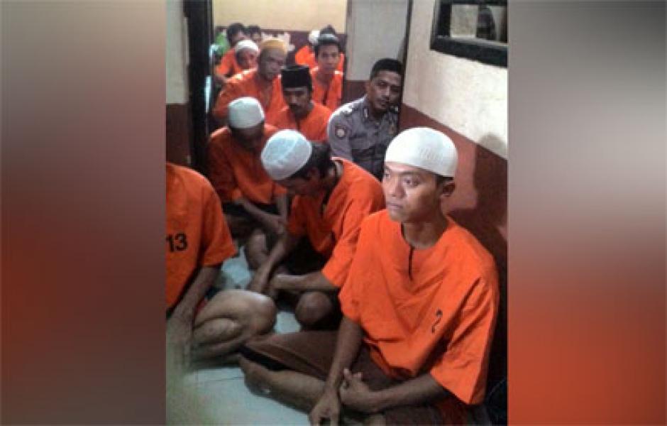 Polres Inhil Berikan Siraman Rohani Kepada Para Napi 