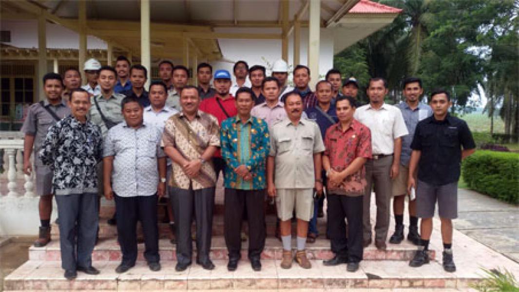Sosialisasi Proklim, DLH Rohil Kunker ke Perkebunan PT. Salim Ivomas