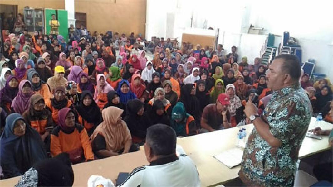Terdata 724 Pasukan Orange di Rohil Siap Bersih-Bersih