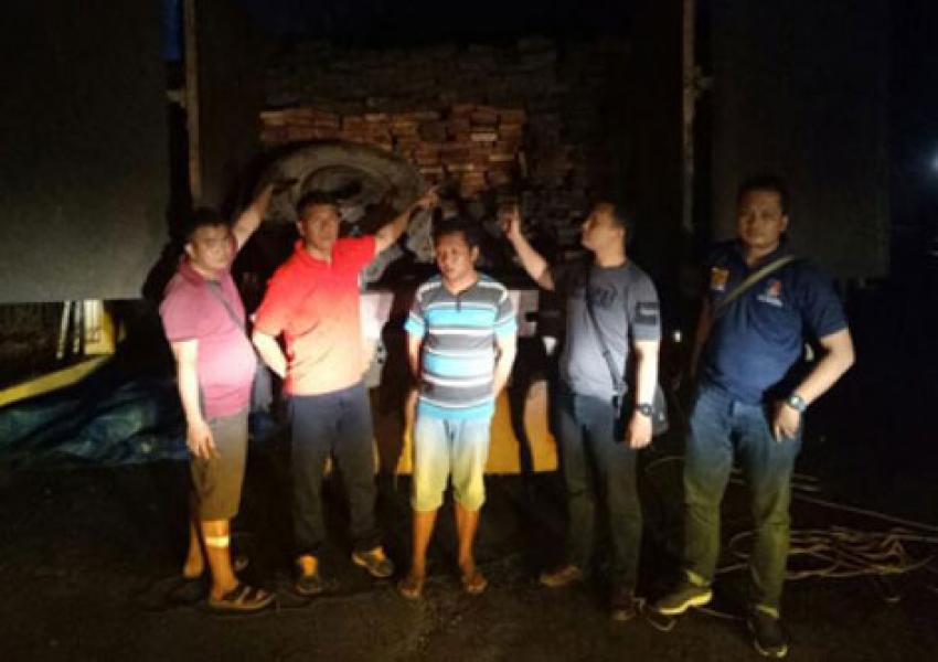 Angkut Kayu Olahan Tanpa Dokumen Sah, Polres Rohil Amankan Satu Unit Truk Tronton