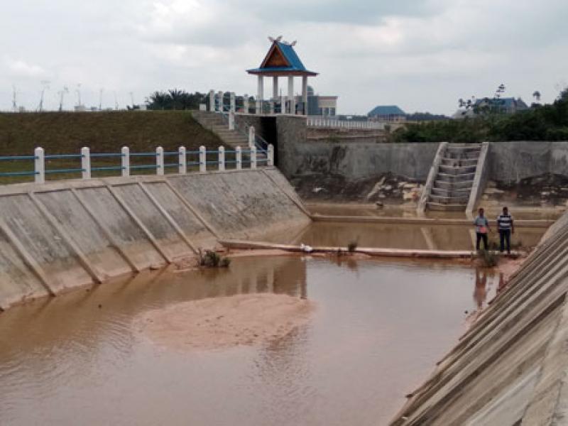 BPKP Riau Akui Belum Pernah Audit Proyek Embung Tenayan Raya