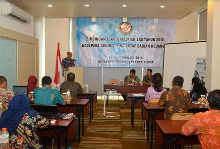 Benahi Sistem Pelaporan Keuangan, Personel Bakamla RI Dibekali Bimtek Aplikasi SAS