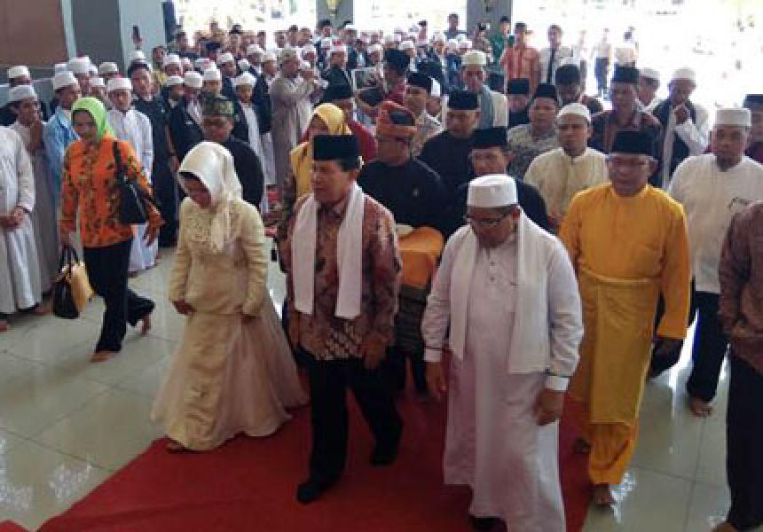 Bupati Sukiman Ajak Masyarakat Bekerjasama Membangun Rohul