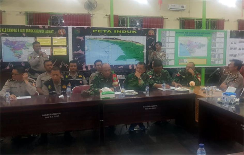 Dansatgaskes TNI: Perlu Langkah Terintegrasi Untuk Perbaikan Kehidupan Sosial Warga Asmat  