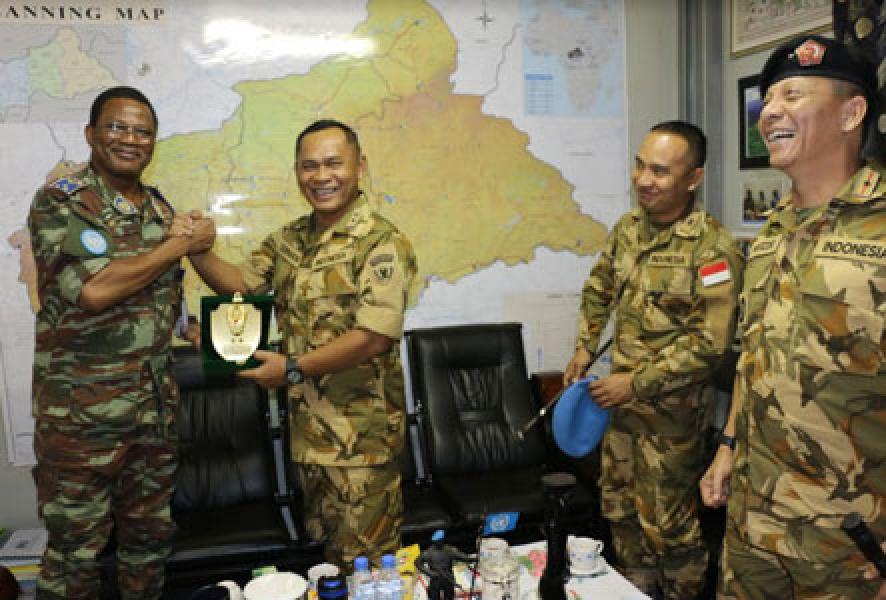 Deputy Force Commander Minusca: Pasukan Indonesia Sangat Membantu Misi PBB di Republik Afrika Tengah