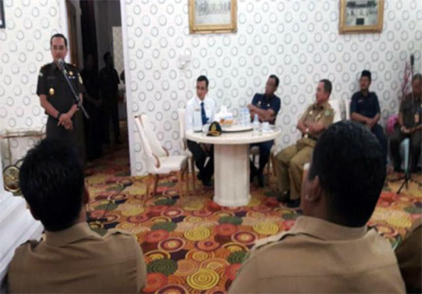 Dihadapan Bupati, Kajari ‘Semprot’ Sejumlah Pejabat Rohil