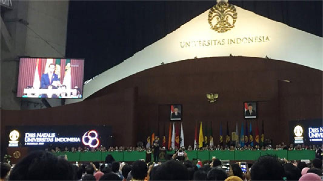 Jokowi: Terima Kasih UI Jadi Penyumbang Alumni Terbanyak di Kabinet