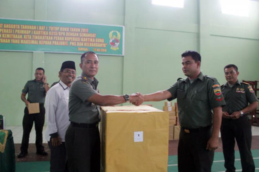 Kodim 0313/Kpr Gelar RAT Primkop Kartika 0313/Kpr