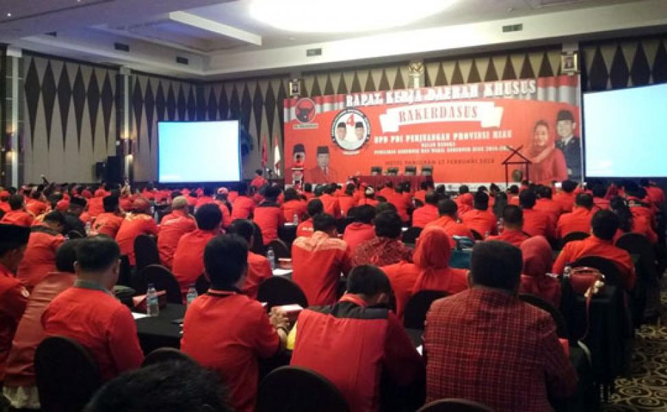 PDIP Riau Susun Strategi Pemenangan AYO di Pilkada 2018