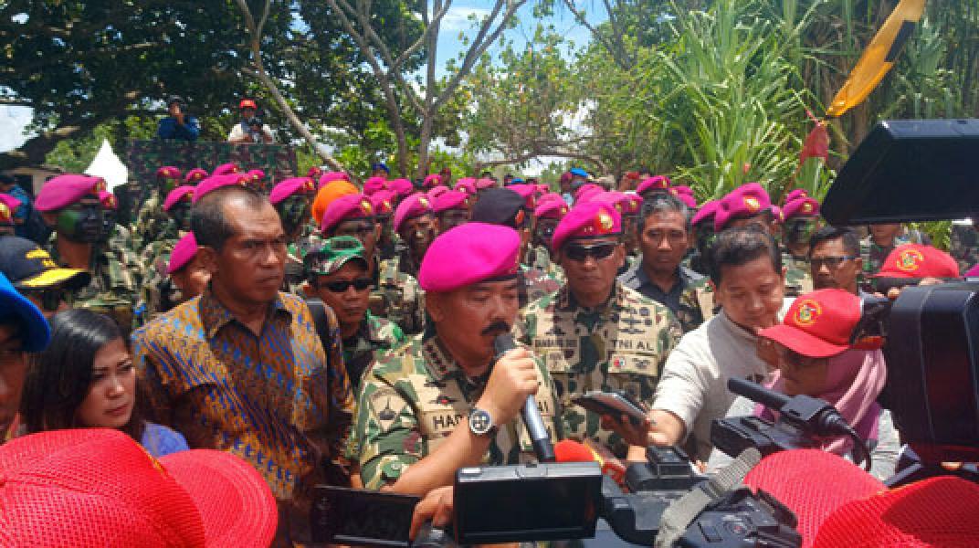Panglima TNI: Pembentukan Markas Komando Pasmar 3 di Sorong Masih Tahap Proses