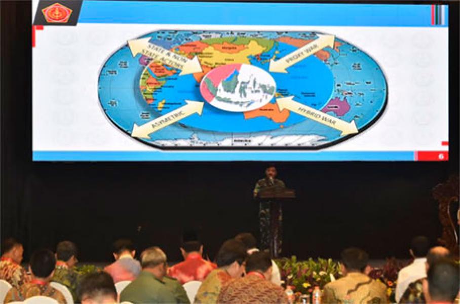 Panglima TNI: Siber, Biologis dan Kesenjangan Merupakan Ancaman Potensial  