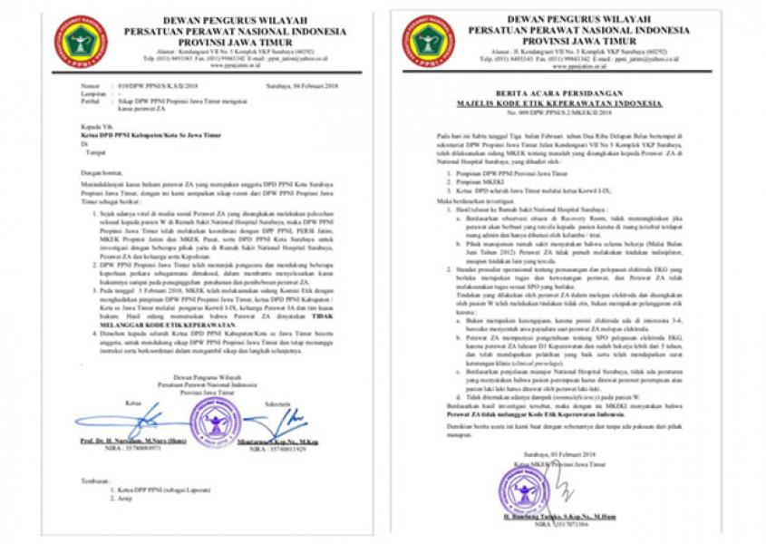 Persatuan Perawat: Pegang Payudara Pasien, ZA Tak Langgar Kode Etik